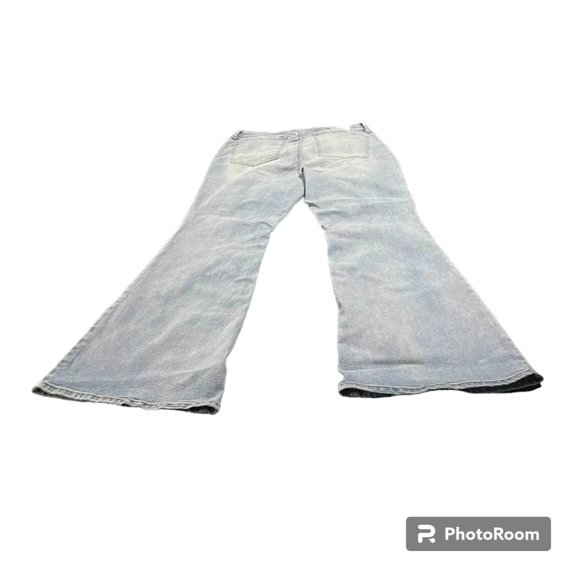 Garage Denim Flare NWT High-Waisted Wide Flare Jeans -Olivia Blue - size… - Picture 7 of 16